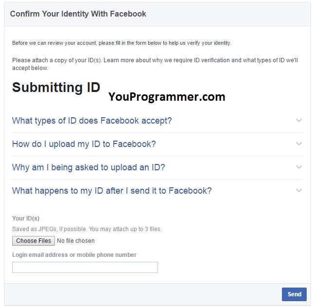 How to get your fb account verified