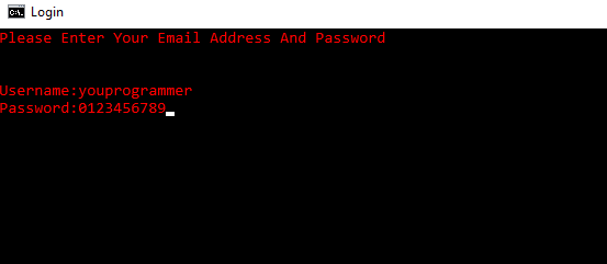 keylogger username and password