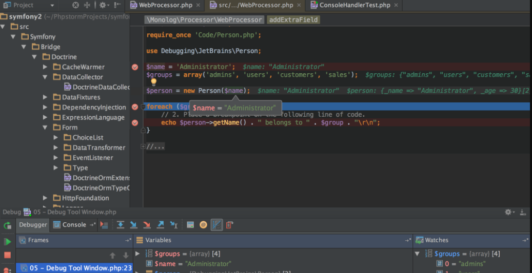 phpstorm ide