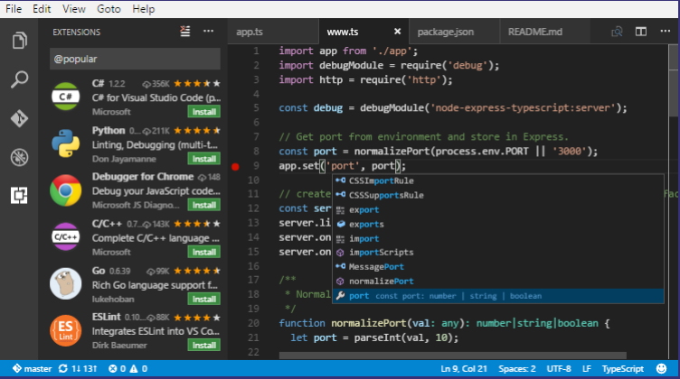 visual studio code python on mac