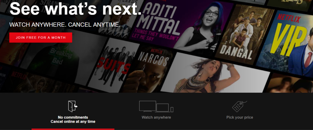 Netflix india