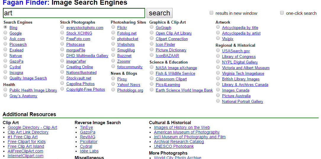 advance image search engine
