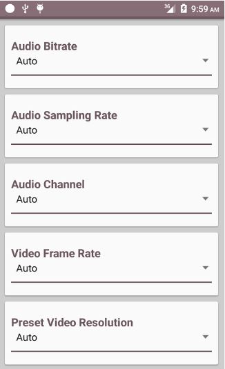 convert mov to mp4 using android