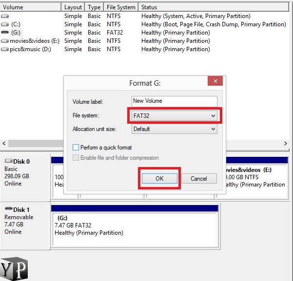 how to format usb drive to fat32 it only shows me exfat