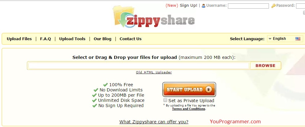 Best Free Anonymous File Sharing Websites - YouProgrammer