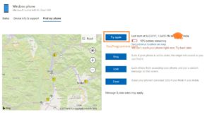 how to find your lost windows phone