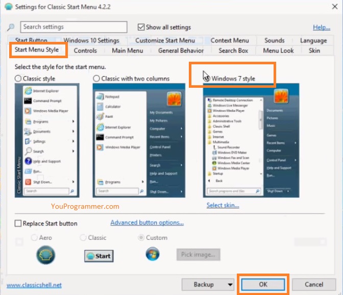 how-to-make-windows-10-look-like-windows-7 - YouProgrammer