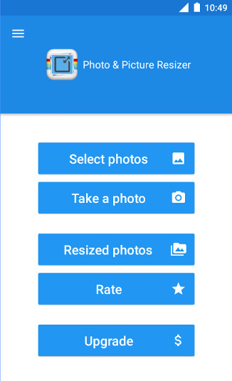 increase resolution using android