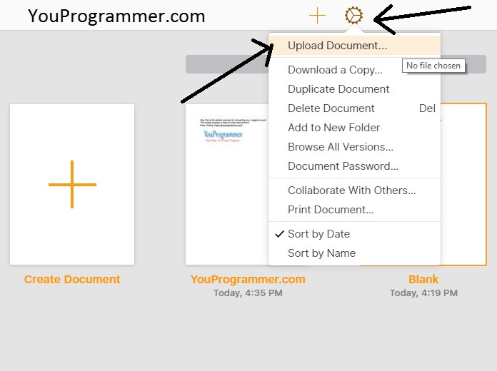 pages to word online