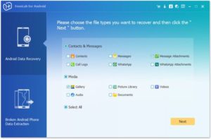 recover all deleted android contacts