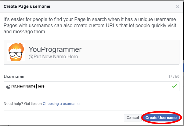 How To Change Facebook Page URL for Easy Accessing