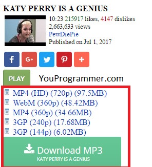 youtube videos online downloader