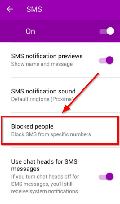 blocked people facebook messenger
