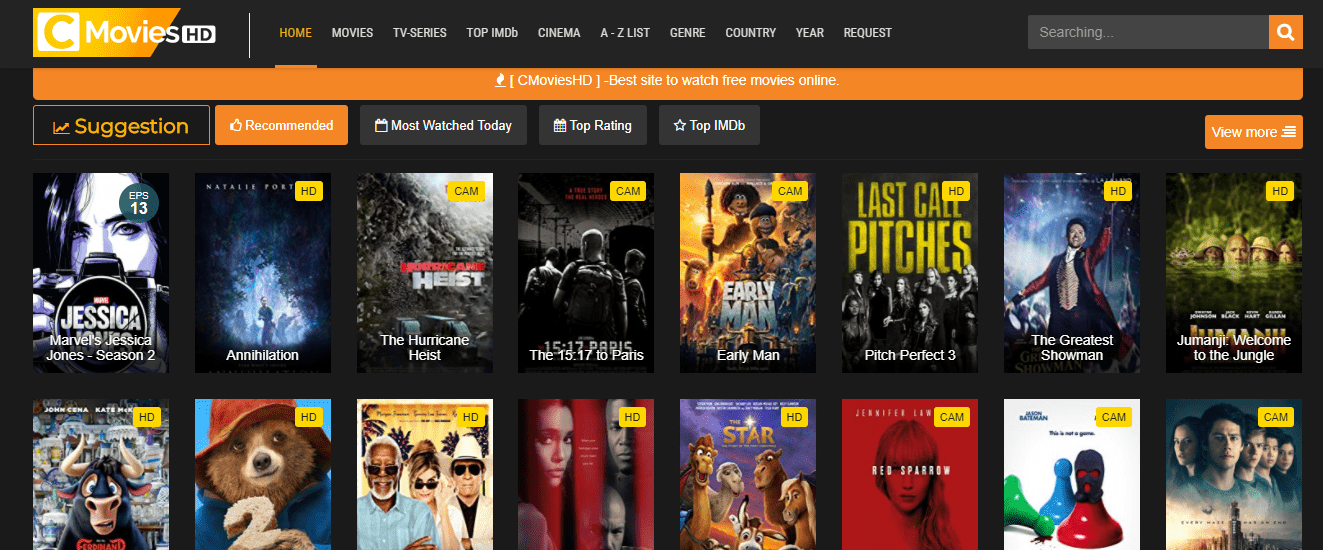 movie websites on chromebook