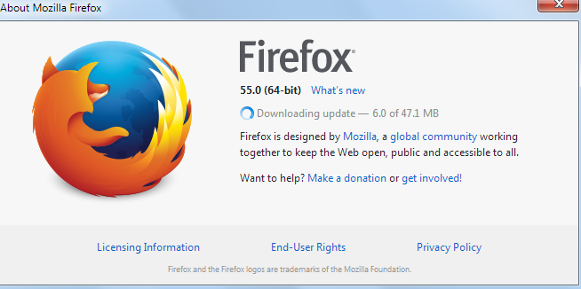 firefox checking for updates