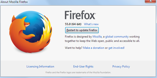 how do i update my firefox browser