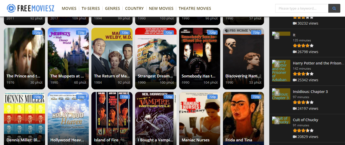 free movies online