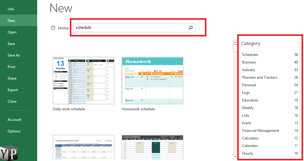 How To Make A Schedule In Excel YouProgrammer