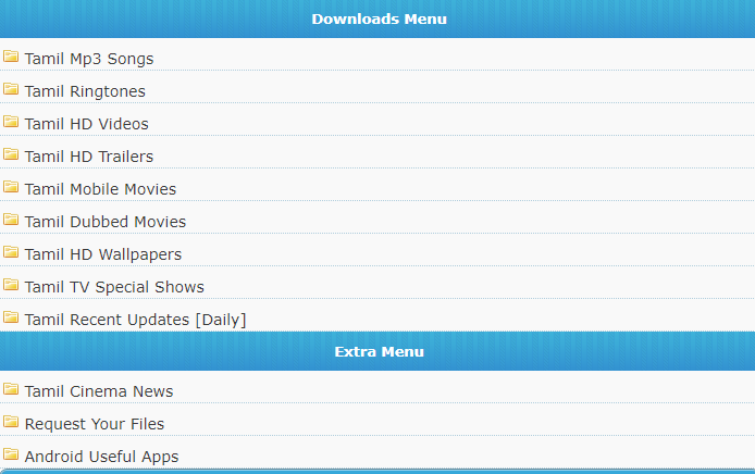 Tamil Movies Free Download Sites [Best 50+ Sites]