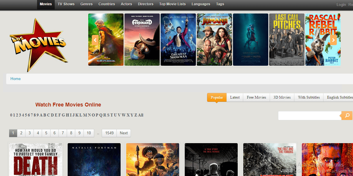 50+ Free Unblocked Movie Sites To Watch Free Unblocked Movies