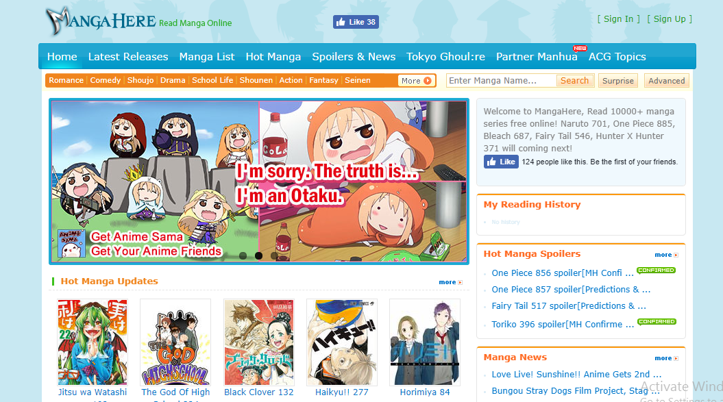 mangahere free online site for manga