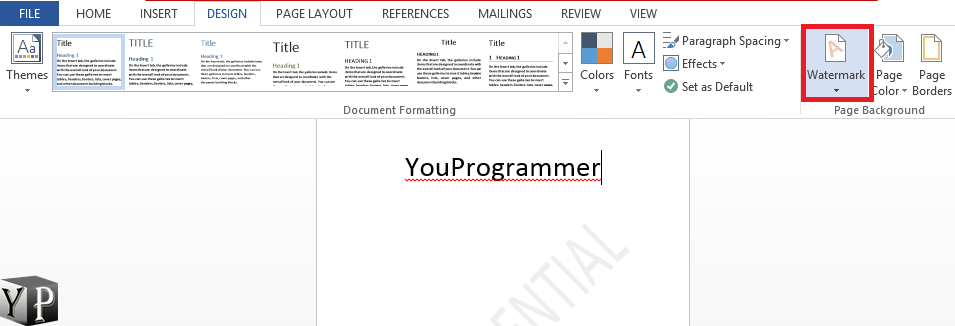 how-to-remove-watermark-from-word-document-youprogrammer