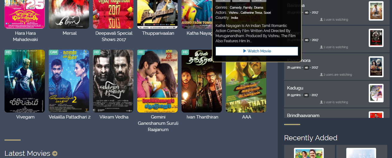 tamilDbox movie site