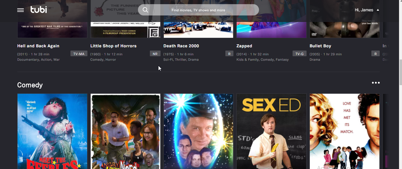 tubi tv unblocked movie site