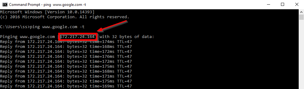 ddos ip address