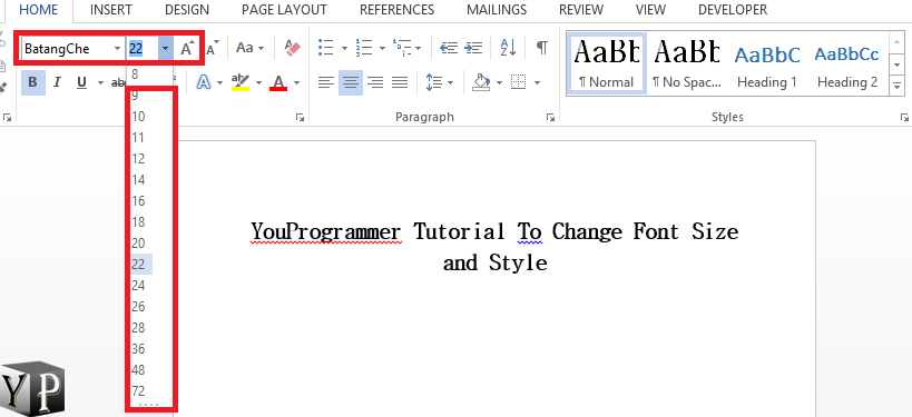 How To Change Default Font Size And Style In Word 2016