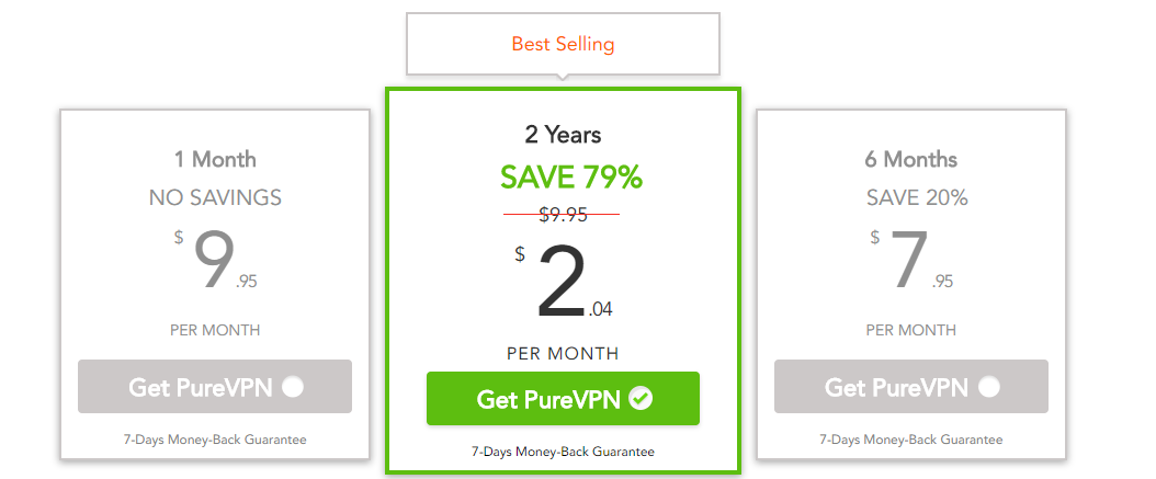 purevpn payment page