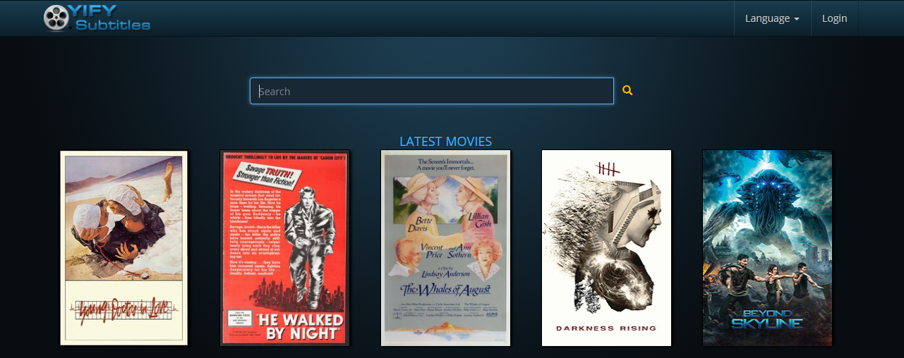 yify subtitles site
