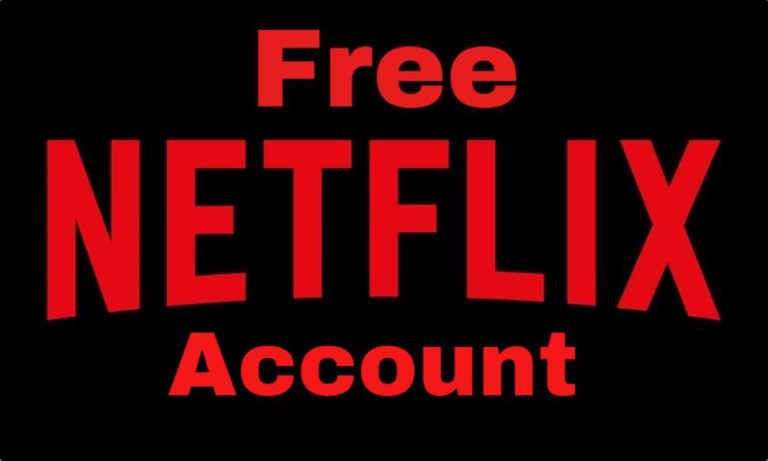 Free Netflix Account (Username and Password) Working 2024