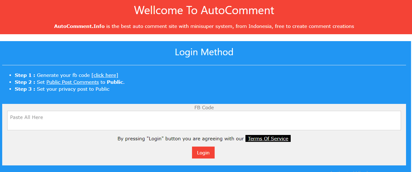 autocomment site