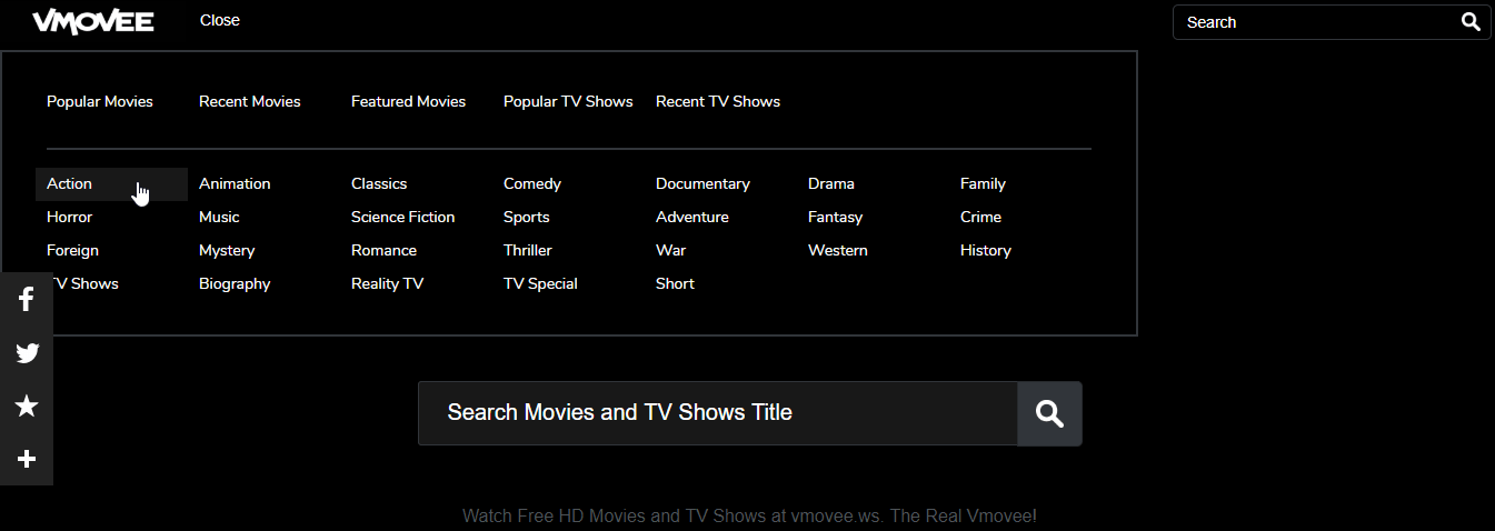 vmovee site for watching online movies