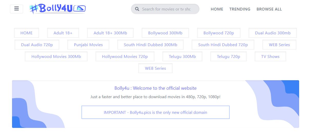 10 Best Bolly4u Alternatives ( Sites Like Bolly4u )