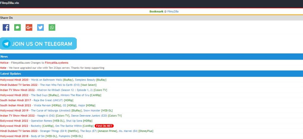 Vegamovies Download Bollywood And South Indian Hindi Dubbed