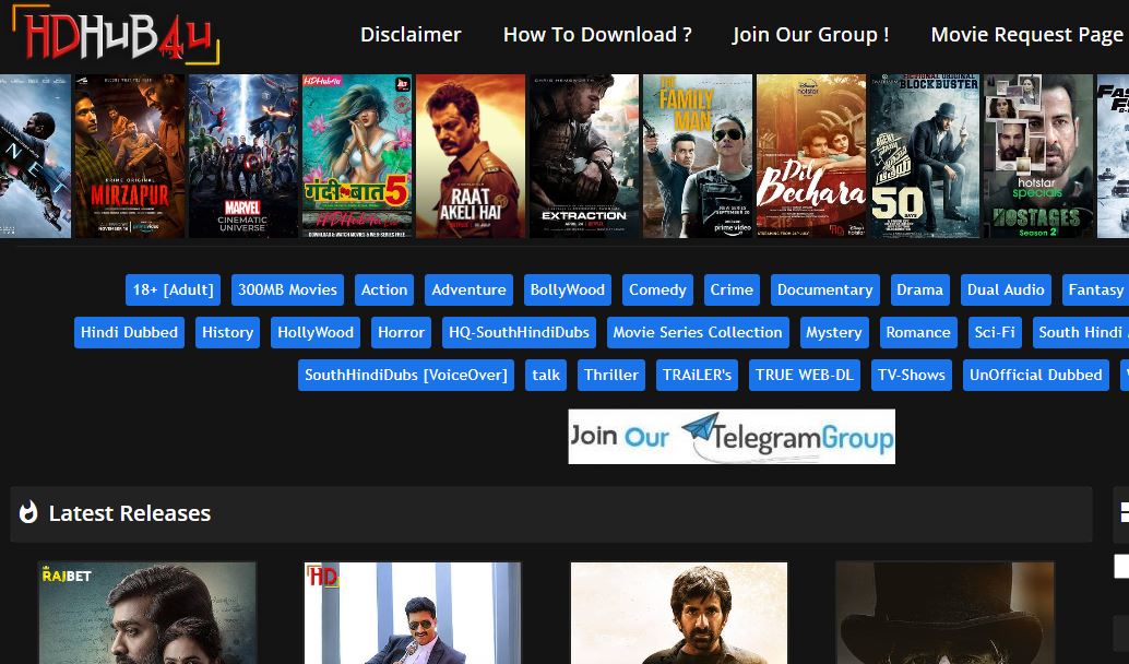 HDHub4u Your Ultimate Destination For HD Content