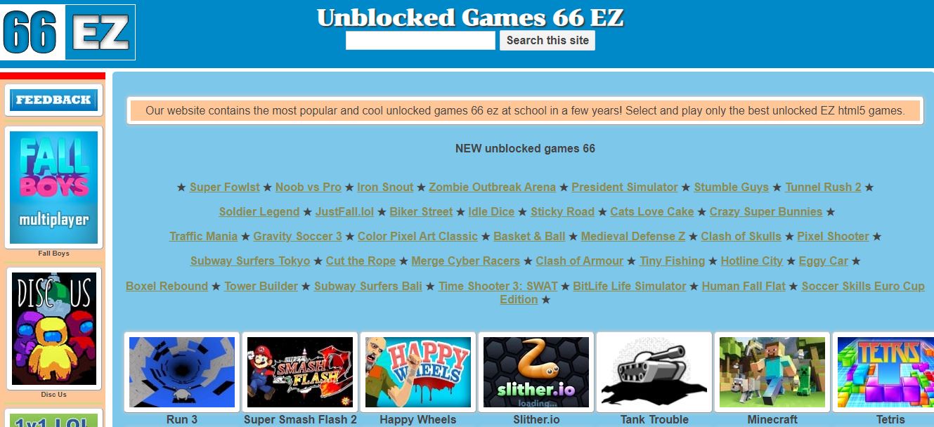 Is Unblocked Games 66 EZ Safe for Using?