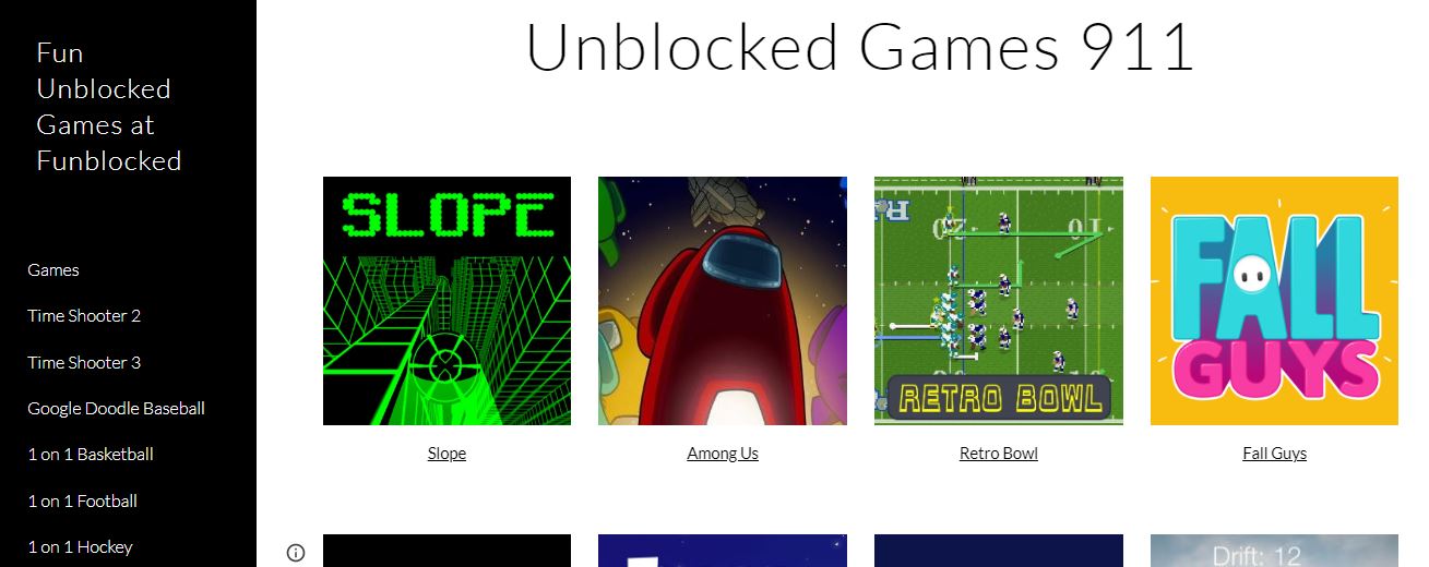 Top 120 Unblocked Games 911 Alternatives, Benefits, and Characteristics