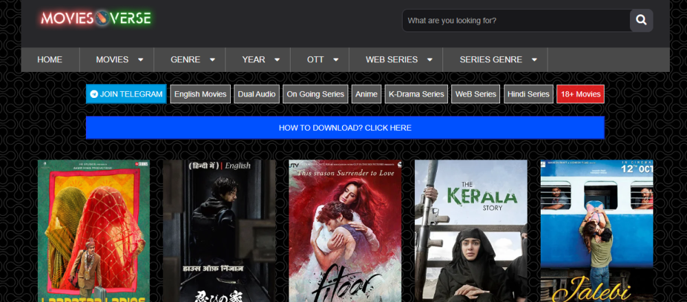 websites like moviesverse