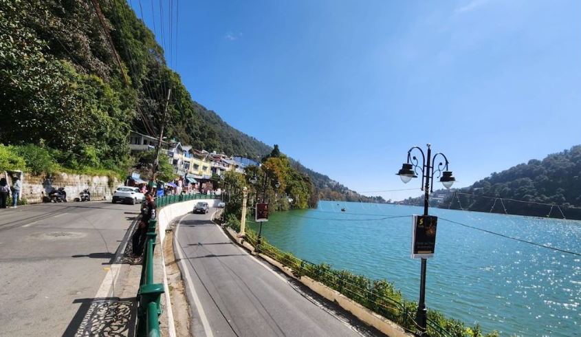 mall road nainital